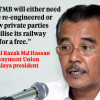 Railway union to stage protest next month