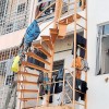 Commercial area has become enclave for migrant workers