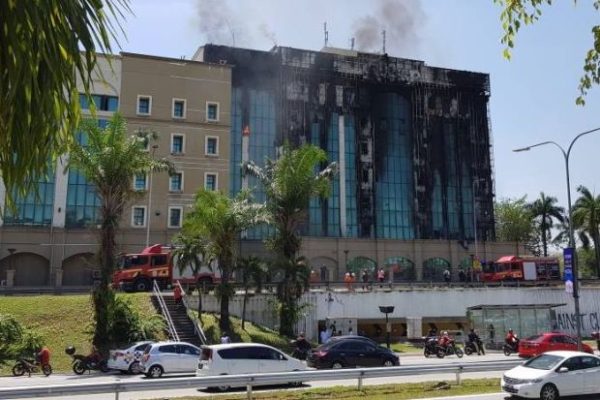 EPF building catches fire - Malaysian Trades Union Congress